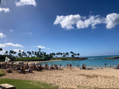 アウラニディズニーリゾートのビーチ