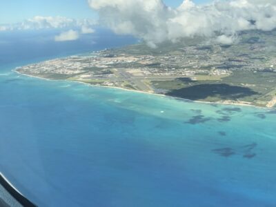 窓から素晴らしい景色✈️