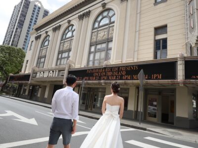 やっとできた新婚旅行