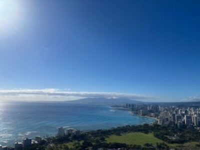 Original postcard Diamond Head