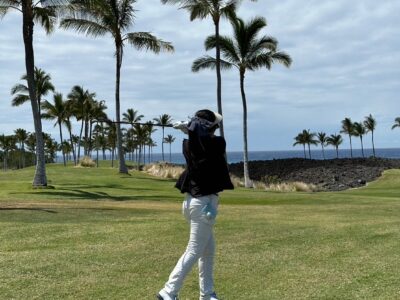 ハワイでゴルフデビュー⛳️