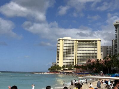 Sunday morning @Waikiki beach