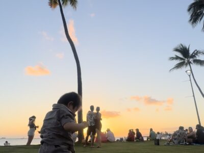 初めて自分で立てた記念日🌇🏝️