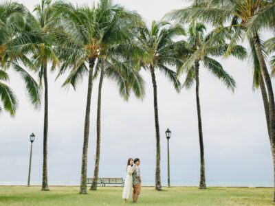 結婚式兼ハネムーンでした！