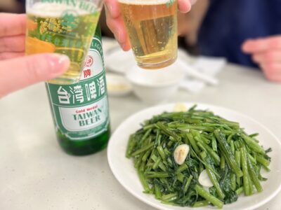 台湾ビールでカンパーイ！！