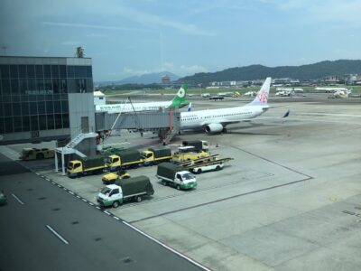 台湾の飛行機