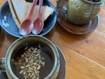 韓屋村でのナツメ茶を飲みに