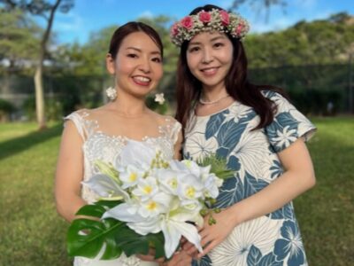 姉の結婚式