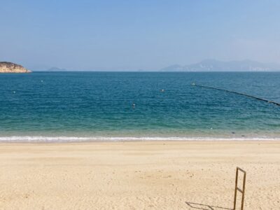 Beach in winter time