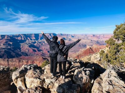 新婚旅行でグランドキャニオンへ