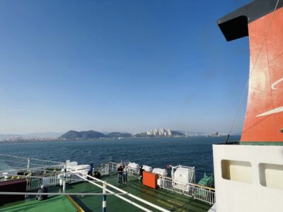 フェリーにて我が家の夏休み in 釜山