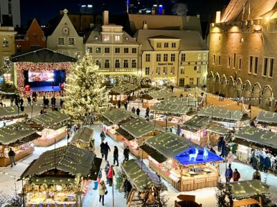 タリンの可愛いクリスマスマーケット