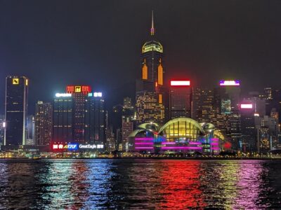 香港の魅力は、やっぱり夜景、