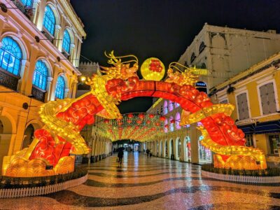 新年を迎えるセナド広場